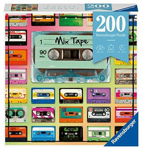 Ravensburger - Puzzle Mix Tape, Collezione Puzzle Moments, 200 Pezzi, Puzzle Adulti - 2