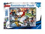 Ravensburger - Puzzle Avengers, 100 Pezzi XXL, Età Raccomandata 6+ Anni