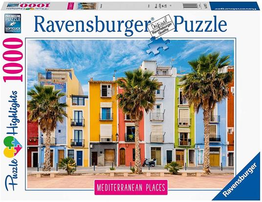 Ravensburger - Puzzle Mediterranean Spain, Collezione Mediterranean Places, 1000 Pezzi, Puzzle Adulti - 7