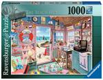 Ravensburger - Puzzle La casa al mare, 1000 Pezzi, Puzzle Adulti