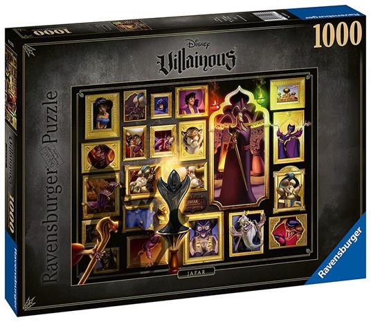 Ravensburger - Puzzle Villainous: Jafar, Collezione Villainous, 1000 Pezzi, Puzzle Adulti - 2