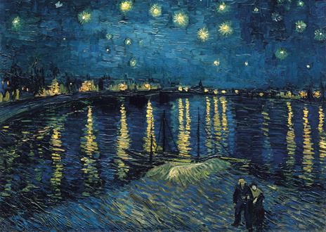 Ravensburger - Puzzle Van Gogh: Notte Stellata, Art Collection, 1000 Pezzi, Puzzle Adulti - 11