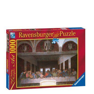 Ravensburger - Puzzle Leonardo: LUltima Cena, Art Collection, 1000 Pezzi, Puzzle Adulti - 2