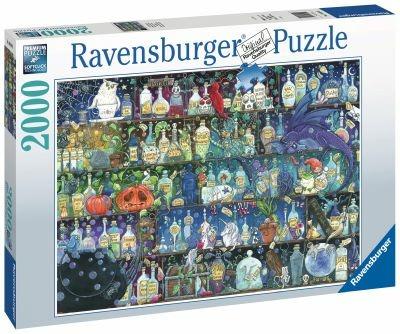 Ravensburger - Puzzle Veleni e pozioni, 2000 Pezzi, Puzzle Adulti - 4