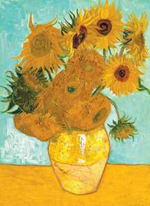 Giocattolo Ravensburger - Puzzle Van Gogh: Vaso di girasoli, Art Collection, 1500 Pezzi, Puzzle Adulti Ravensburger