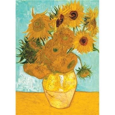 Ravensburger - Puzzle Van Gogh: Vaso di girasoli, Art Collection, 1500 Pezzi, Puzzle Adulti - 8