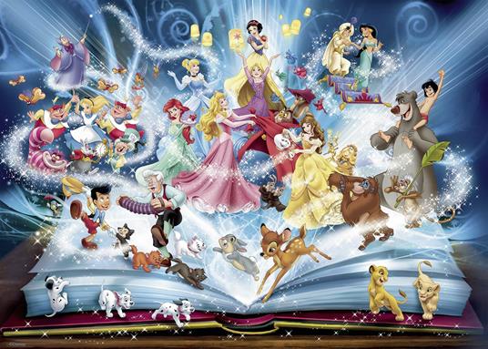 Ravensburger - Puzzle Il Magico Libro Delle Fiabe Disney, 1500 Pezzi, Puzzle  Adulti - Ravensburger - Puzzle 1500 pz - Puzzle da 1000 a 3000 pezzi -  Giocattoli