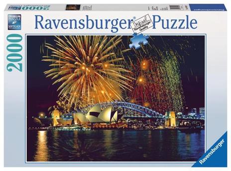 Ravensburger - Puzzle Fuochi d'artificio a Sydney, 2000 Pezzi, Puzzle Adulti - 2