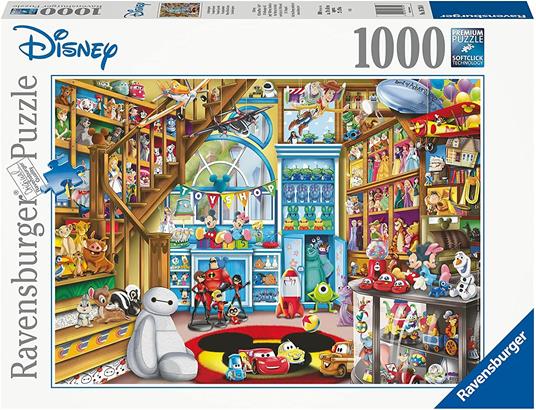 Ravensburger - Puzzle Il negozio di giocattoli Disney, 1000 Pezzi, Puzzle  Adulti - Ravensburger - Disney Collectors Edition - Puzzle da 1000 a 3000  pezzi - Giocattoli
