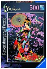 Ravensburger - Puzzle Yozakura, 500 Pezzi, Puzzle Adulti