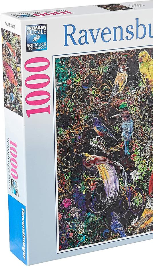 Ravensburger - Puzzle Uccelli d'arte, 1000 Pezzi, Puzzle Adulti -  Ravensburger - 1000 pezzi Fantasy e disegni - Puzzle da 300 a 1000 pezzi -  Giocattoli | laFeltrinelli