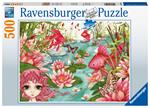 Ravensburger - Puzzle L'Incanto dello Stagno, 500 Pezzi, Puzzle Adulti