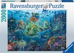 Ravensburger - Puzzle La magia degli abissi, 2000 Pezzi, Puzzle Adulti