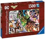 Ravensburger - Puzzle Wonder Woman, 1500 Pezzi, Puzzle Adulti