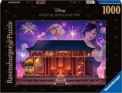 Giocattolo Ravensburger - Puzzle Mulan - Disney Castles, Collezione Disney Collector's Edition, 1000 Pezzi, Puzzle Adulti Ravensburger