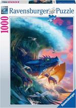 Ravensburger - PuzzleIl drago del mare, 1000 Pezzi, Puzzle Adulti