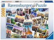 Ravensburger - Puzzle New York la città che non dorme mai, 5000 Pezzi, Puzzle Adulti
