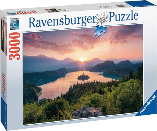 Ravensburger - Puzzle Lago di Bled - Slovenia, 3000 Pezzi, Puzzle Adulti - 2