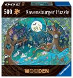 Ravensburger - Puzzle di legno Fantasy, 500 Pezzi