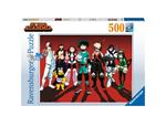 Ravensburger - Puzzle My hero academia, 500 Pezzi, Puzzle Adulti