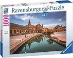 Ravensburger - Puzzle Piazza di Spagna, Siviglia, 1000 Pezzi, Puzzle Adulti