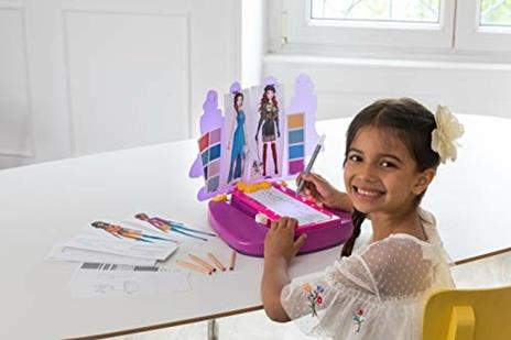 Ravensburger - Fashion Designer, Crea la tua Collezione di Moda, Gioco Creativo per Disegnare, Bambini 6+ Anni - 9