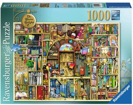 Ravensburger - Puzzle La Biblioteca Bizzarra 2, Collezione Colin Thompson, 1000 Pezzi, Puzzle Adulti - 2