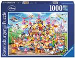 Ravensburger - Puzzle Carnevale Disney, 1000 Pezzi, Puzzle Adulti