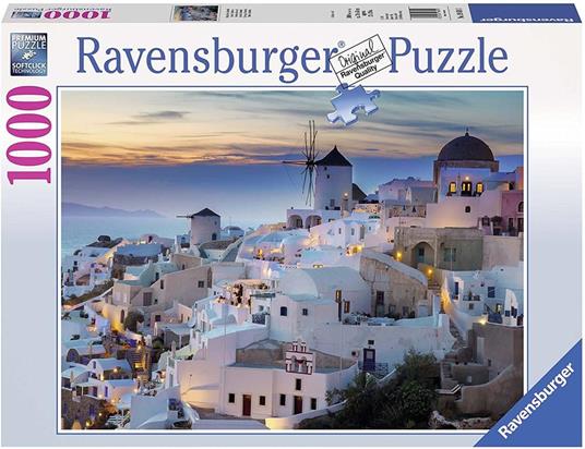 Ravensburger - Puzzle Santorini, 1000 Pezzi, Puzzle Adulti - 7