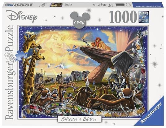 Ravensburger - Puzzle Disney Classic Il Re Leone, Collezione Disney Collector's Edition, 1000 Pezzi, Puzzle Adulti - 13