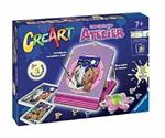 Ravensburger - Il Mio Fantastico Atelier CreArt, Set con Cavalletto Tema Cavalli, Dipingere con i Numeri