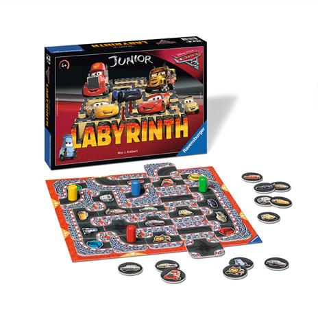 Labirinto Junior Cars 3 Gioco di società Ravensburger (21273) - 3