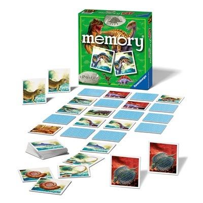 Ravensburger - Memory Dinosauri, 72 Tessere, Gioco Da Tavolo, 4+ Anni - 7