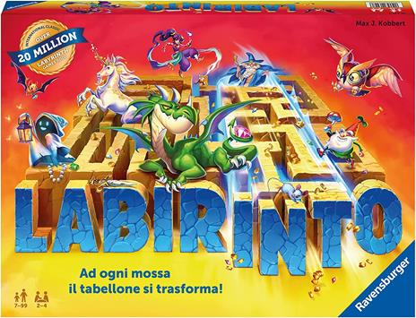 Ravensburger  Labirinto 35th Anniversary, Gioco Da Tavolo, Da 2 A 4 Giocatori, 7+ Anni - 17