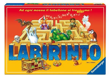 Ravensburger  Labirinto 35th Anniversary, Gioco Da Tavolo, Da 2 A 4 Giocatori, 7+ Anni - 58