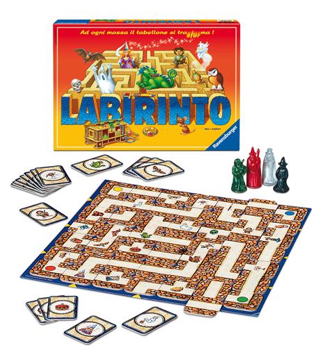 Ravensburger  Labirinto 35th Anniversary, Gioco Da Tavolo, Da 2 A 4 Giocatori, 7+ Anni - 66