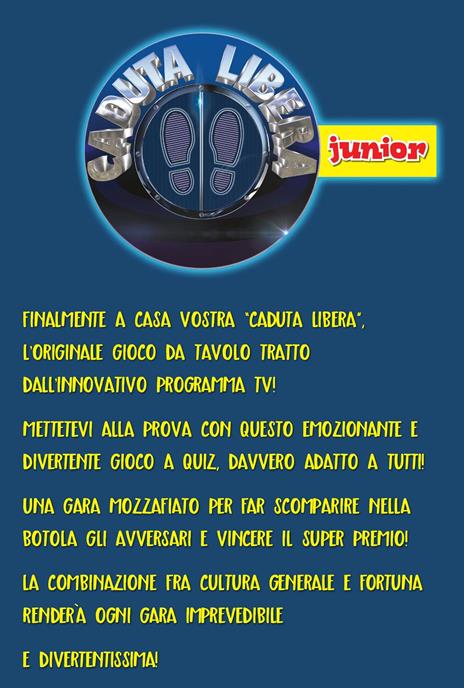 Ravensburger - Caduta Libera Junior Gioco di Società, 2-4 giocatori, 8+ Anni - 12