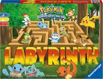 Giocattolo Ravensburger  Pokemon Labyrinth, Gioco Da Tavolo, Da 2 a 4 Giocatori, 7+ Anni Ravensburger