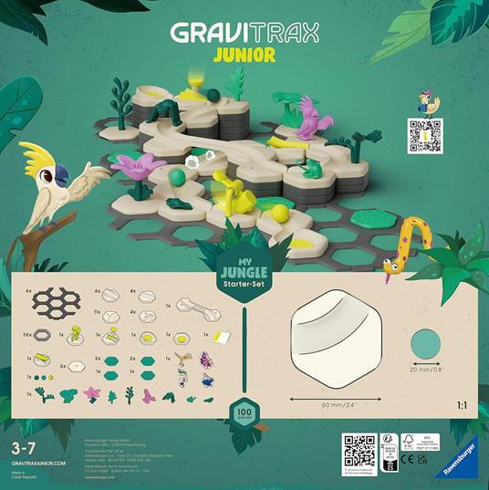 GraviTrax Junior Starter Set L - Jungle - 3