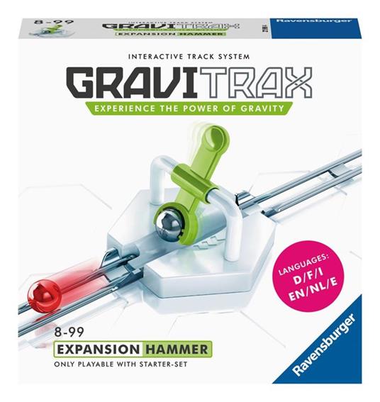 Ravensburger Gravitrax Hammer - Martello, Gioco Innovativo Ed Educativo Stem, 8+ Anni, Accessorio