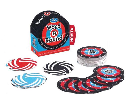 Word A Round, Gioco di Carte per Bambini ThinkFun THINKFUN - 76478