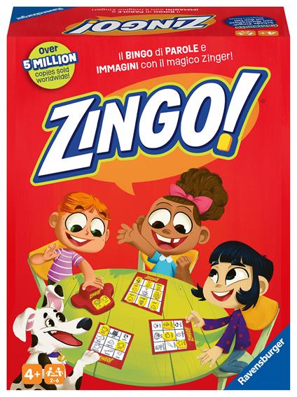 Ravensburger - Zingo! - Gioco da tavolo per bambini, Gioco