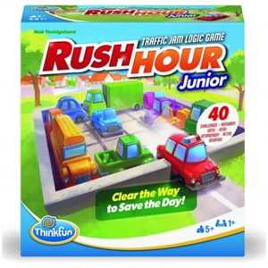 Giocattolo Ravensburger ThinkFun Rush Hour Junior, Gioco da Tavolo per Tutta la Famiglia, 1+ Giocatori, 5+ Anni ThinkFun