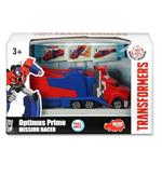 Transformers. Mission Racer con Bracciale Elastico Collezionabile e Lanciatore 16 Cm Optimus Prime