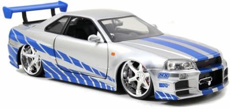 Fast & Furious: 2002 Nissan Skyline Gt-R (Bnr34) In Scala 1:24 Die-Cast - 3