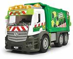 Mercedes Action Truck Camion Rifiuti Cm. 26 Con Luci E Suoni