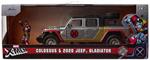 Marvel X-Men Jeep Gladiator in scala 1:32 die-cast con personaggio