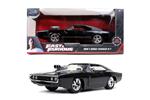 Fast & Furious: Jada Toys - 1970 Dodge Charger Street In Scala 1:24 Die-Cast, Funzionamento A Ruota Libera, Parti Apribili