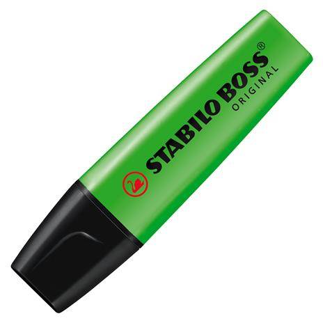 Evidenziatore - STABILO BOSS ORIGINAL - Verde - 4