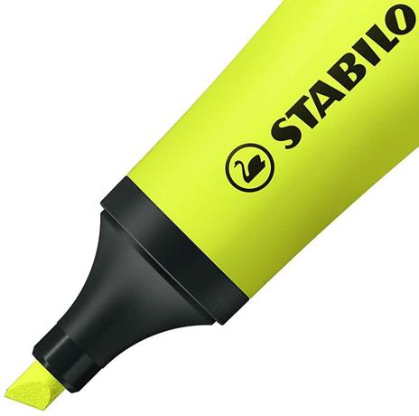 Evidenziatore - STABILO NEON - Giallo - 3